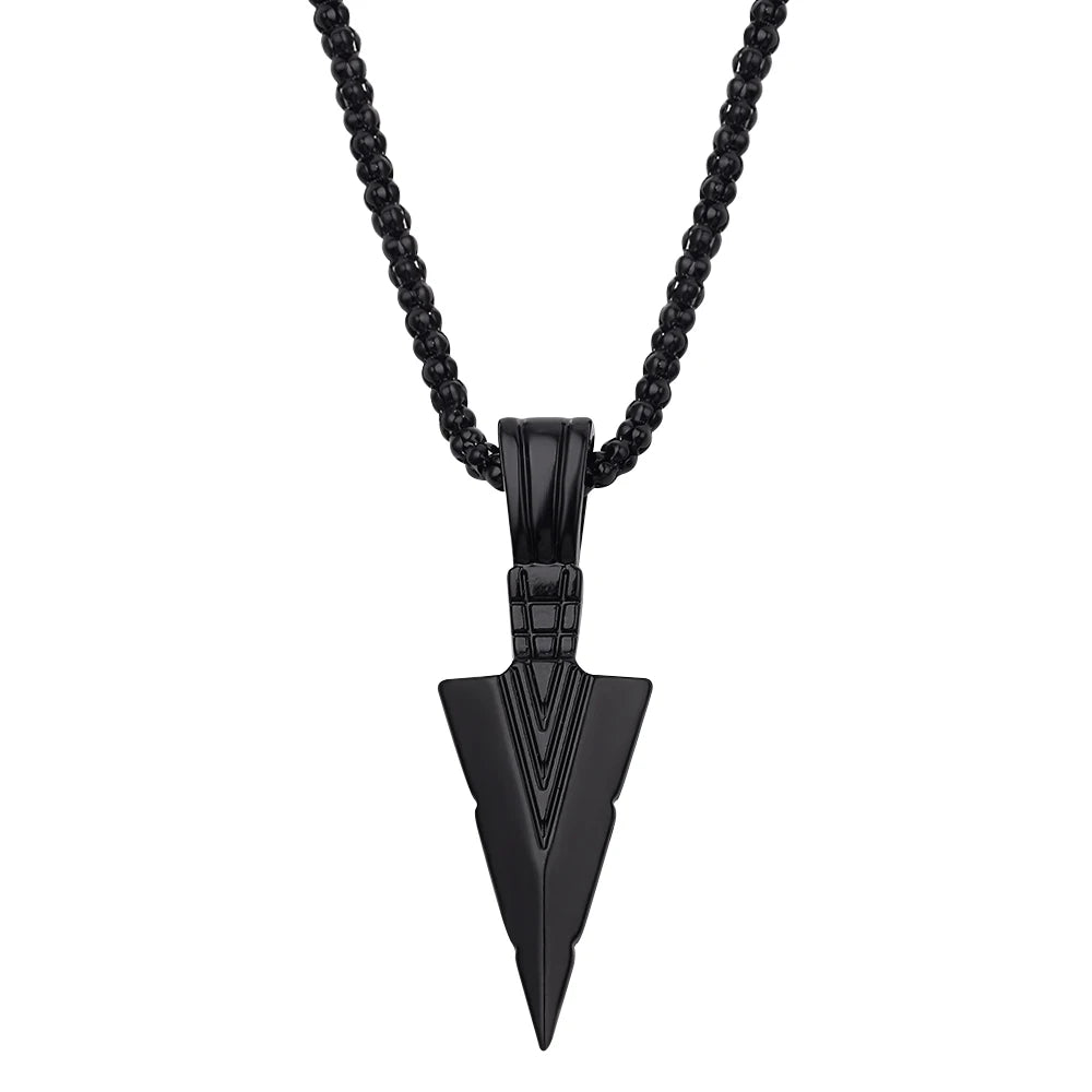 Long Necklace with Arrow Pendant Christmas Gift