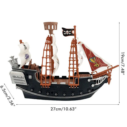 Dutchman Pirate Ship Model Toy