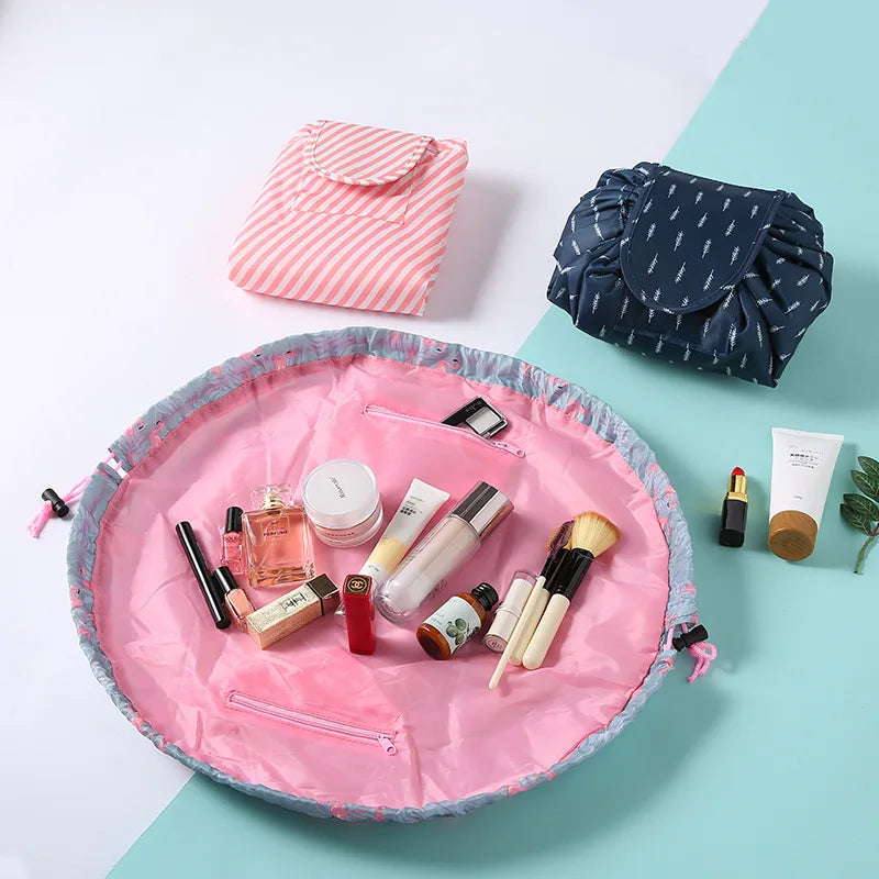 Portable Waterproof Drawstring Makeup Bag