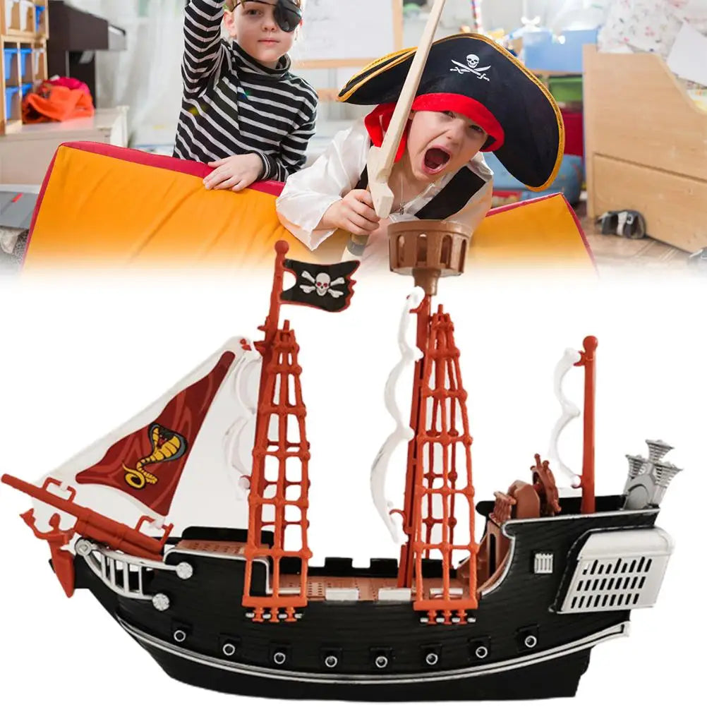 Dutchman Pirate Ship Model Toy