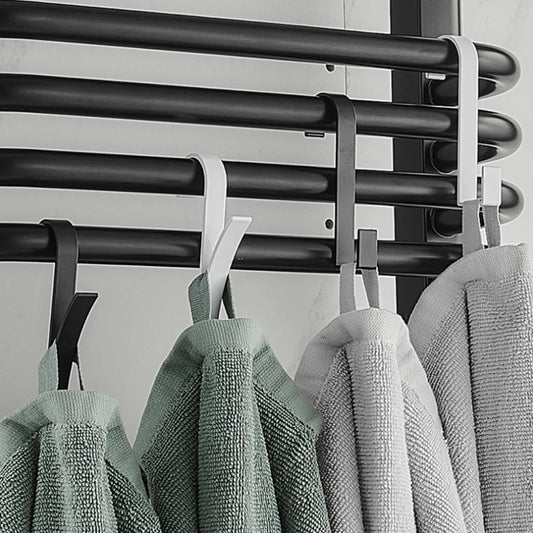 Versatile Aluminum Towel Hanger Rack