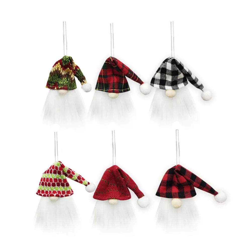 Whimsical Christmas Wine Bottle Ornaments